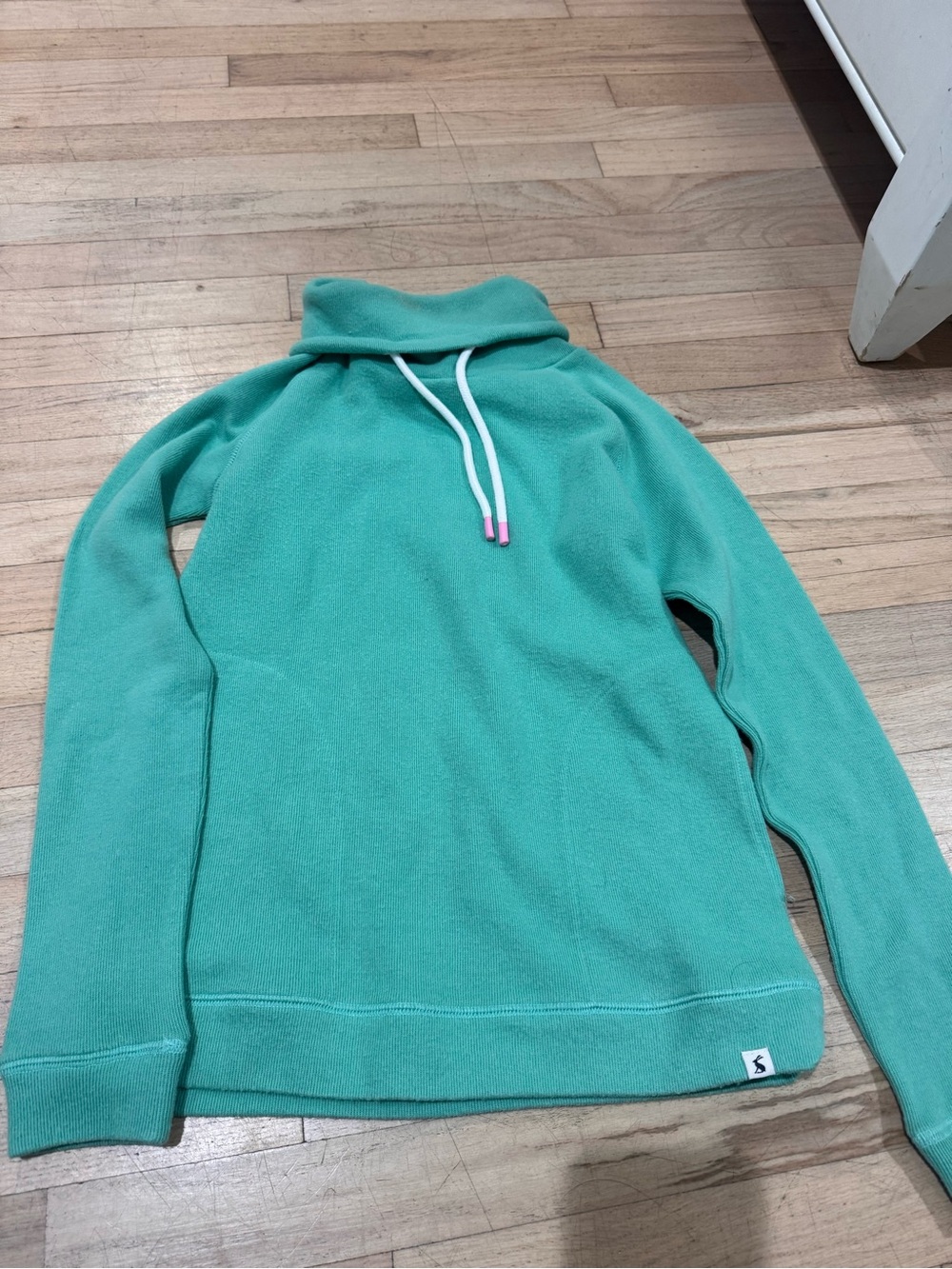 Joules Mint Green Funnel Neck Pullover